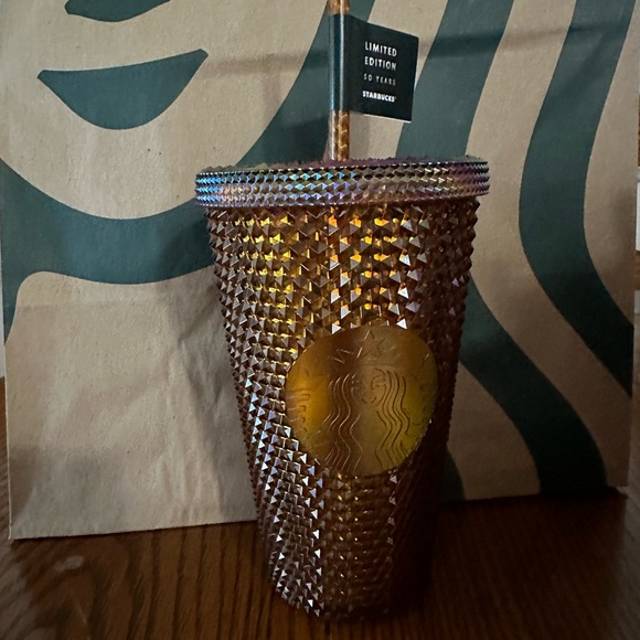 Starbucks 50th limited edition honeycomb 24oz & 16oz cold cup